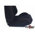 Спортивное сиденье ковш SLIDE BLACK FABRIC
